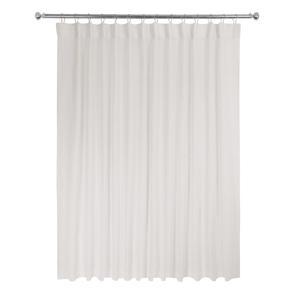 Voilage coton lin, ELARA beige, INSPIRE