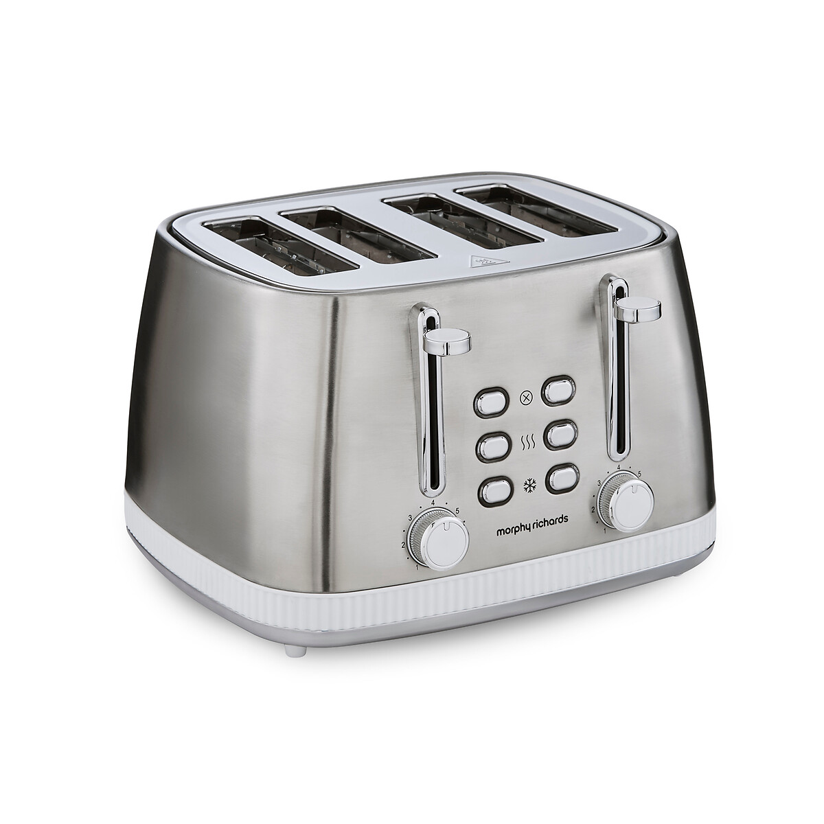 Mexborough 4-Slice Stainless Steel Toaster white, MORPHY RICHARDS