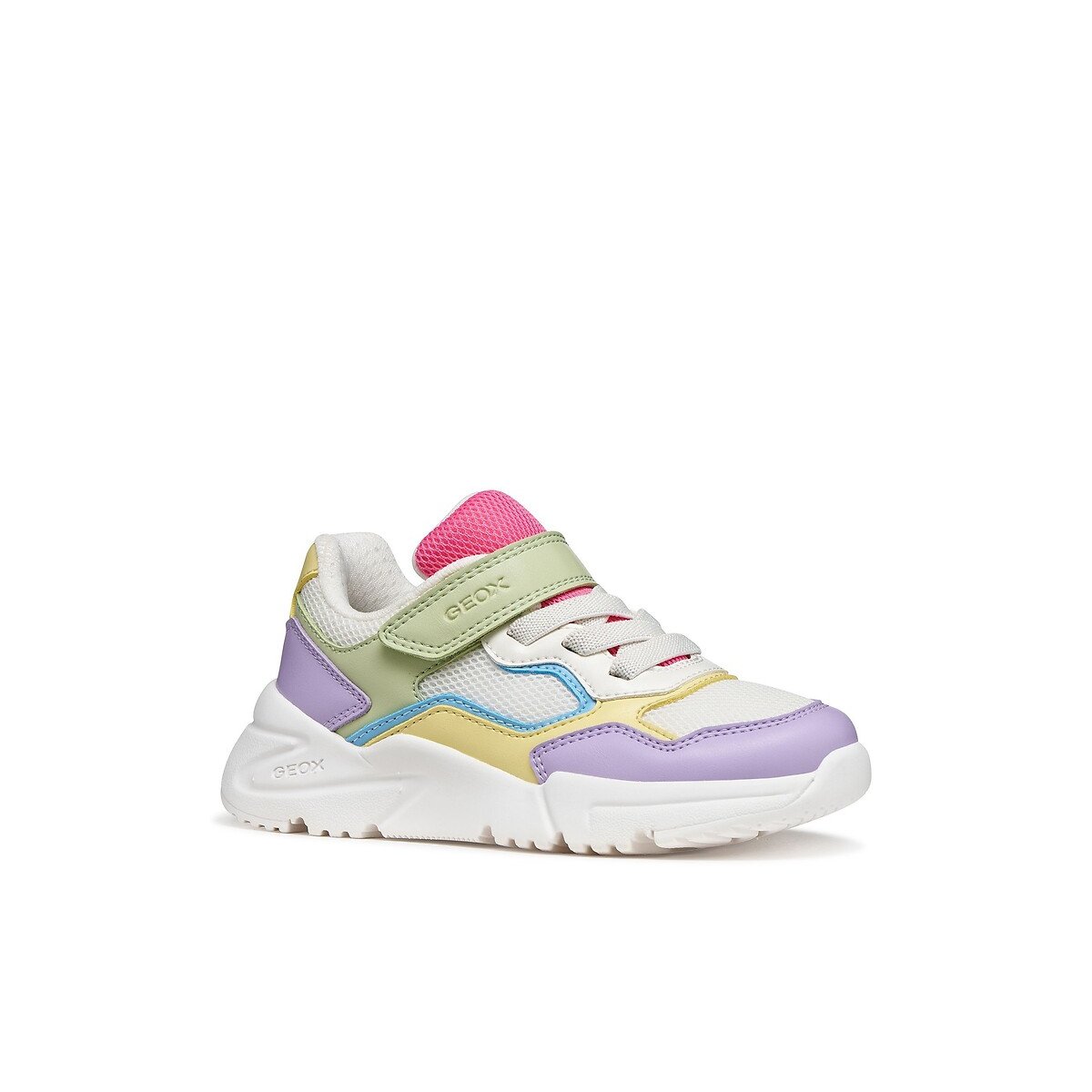 Baskets respirantes LOFTUS blanc/multicolore, GEOX