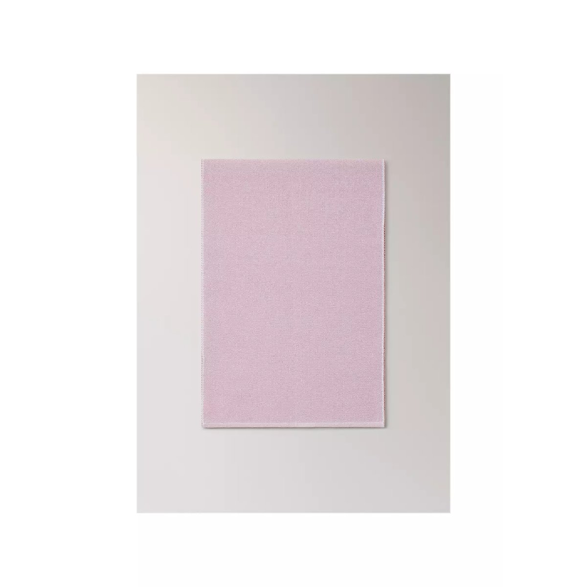 Chemin de table coton effet chiné rose, MANGO HOME
