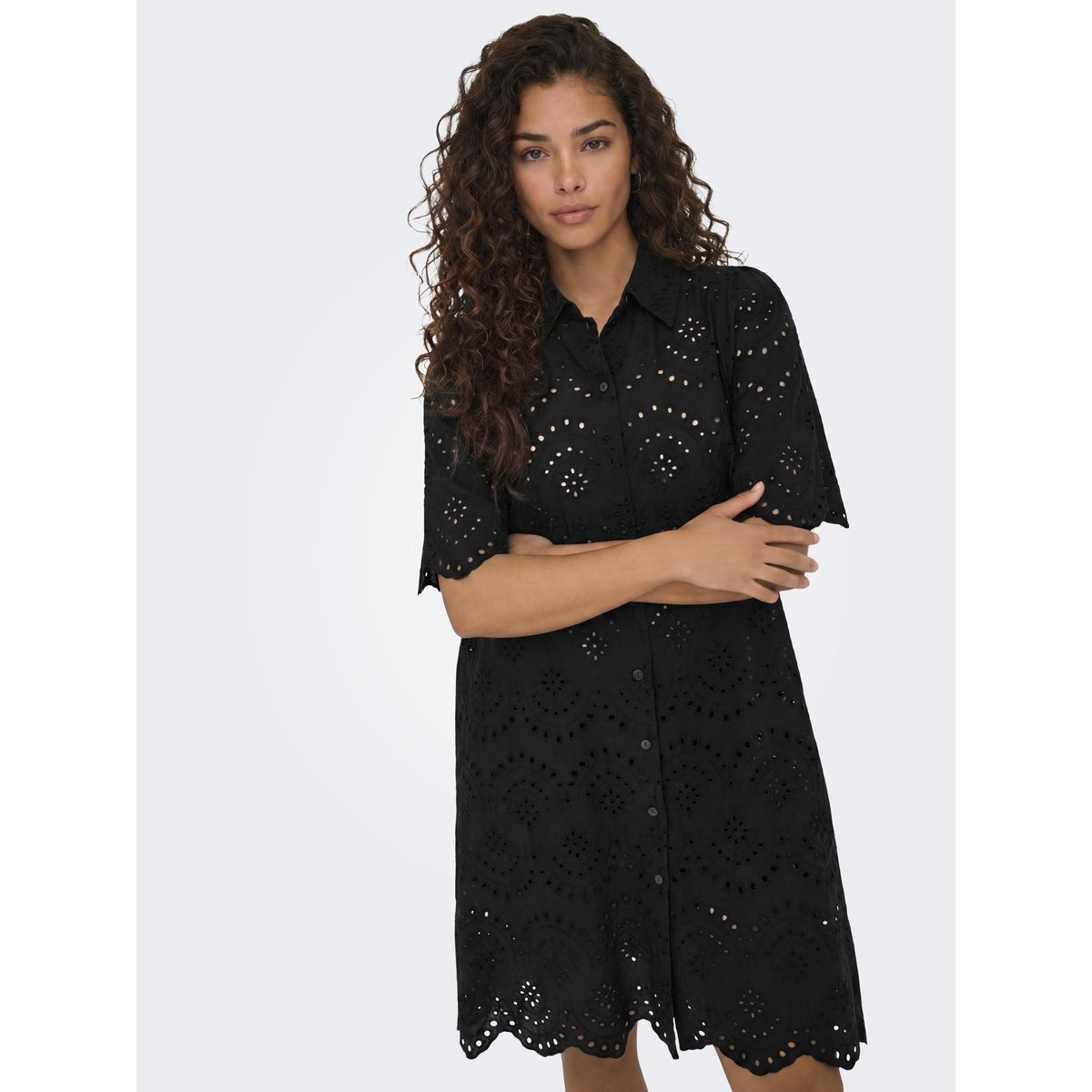 Robe noire - black, ONLY