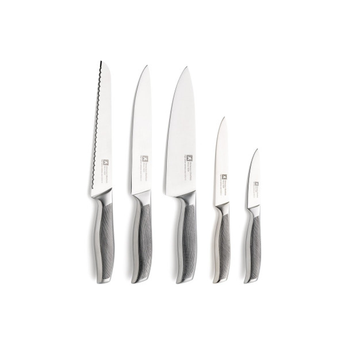 Bloc 5 couteaux de cuisine - SENSE marron, RICHARDSON SHEFFIELD