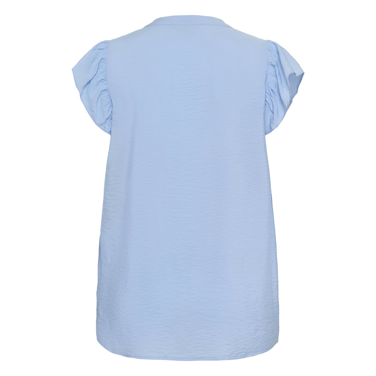 Blouse à manches courtes bleu windsufer, KAFFE CURVE