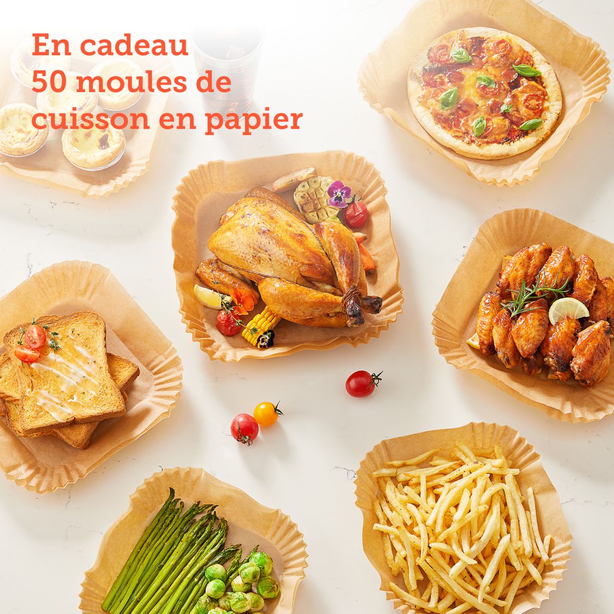 Friteuse sans huile KOSP0028EUN Premium II Chef Edition 6,2 L couleur unique, COSORI