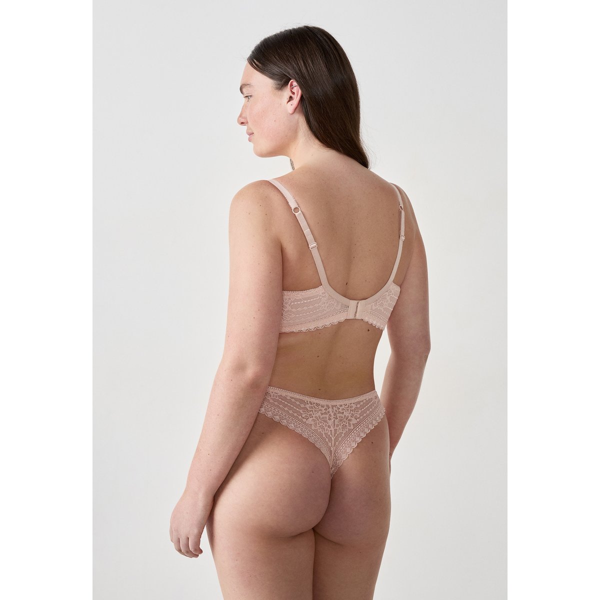 Soutien-gorge N.5 - Le coques fines plongeant PANAMA blush, ETAM