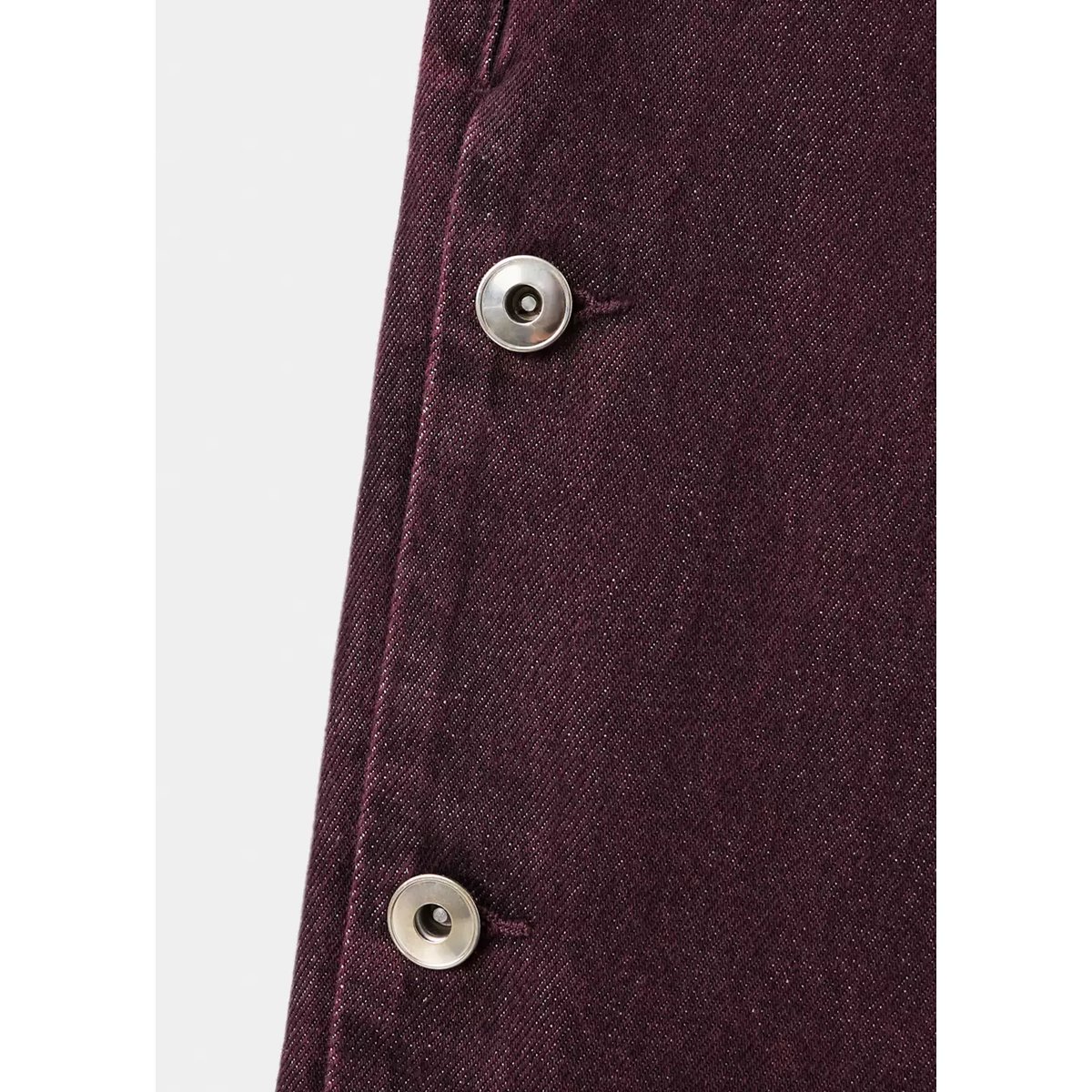 Jean droit boutons bordeaux, MANGO TEEN