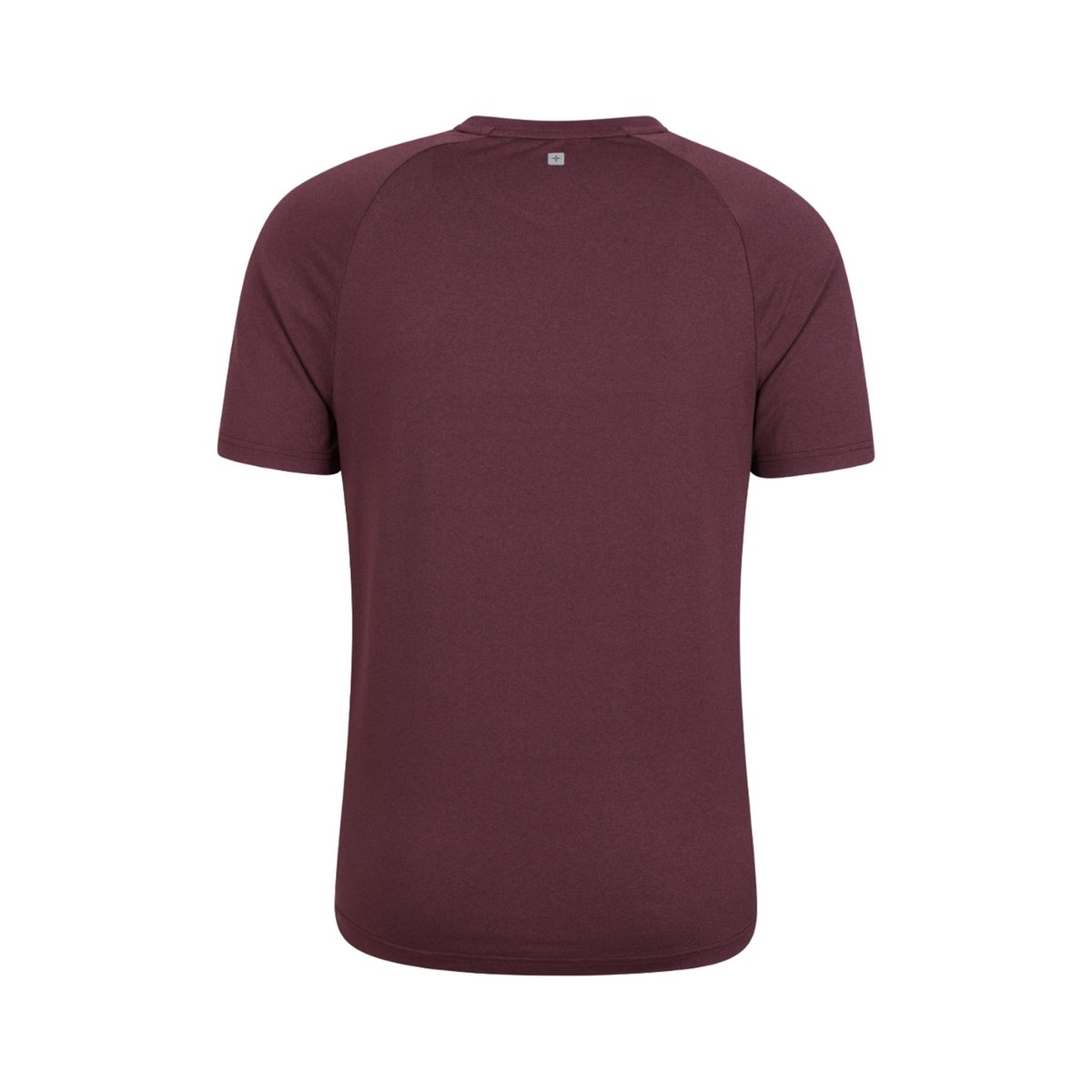 T-shirt chiné manches courtes AGRA violet, MOUNTAIN WAREHOUSE