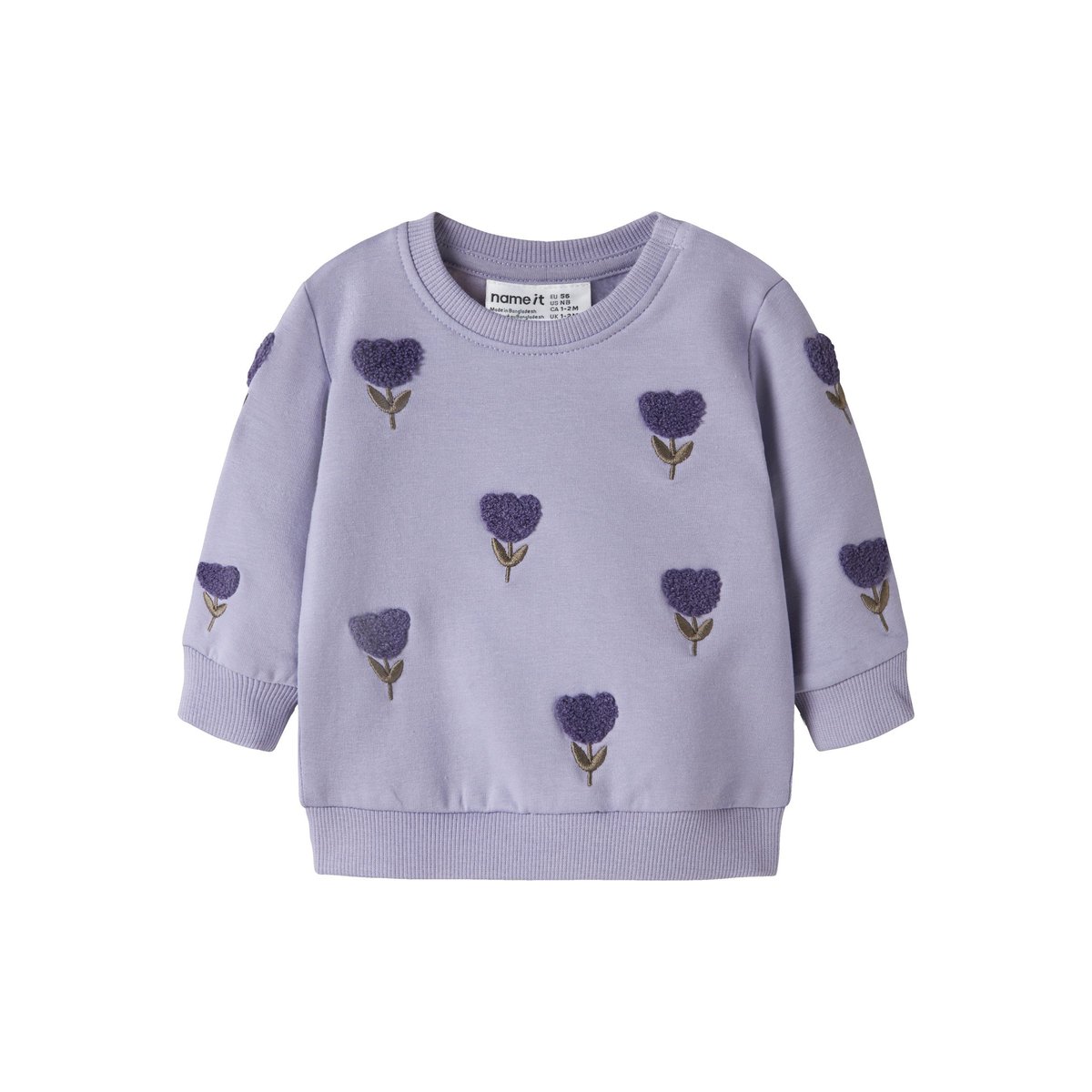 Sweat-Shirt violet - heirloom lilac1, NAME IT