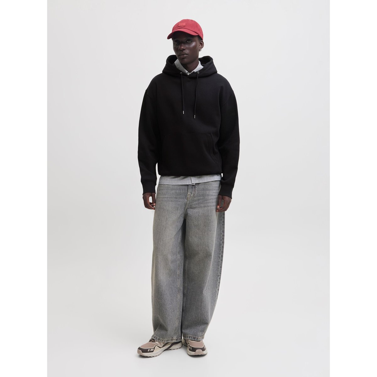 Sweat À Capuche black 1, JACK & JONES