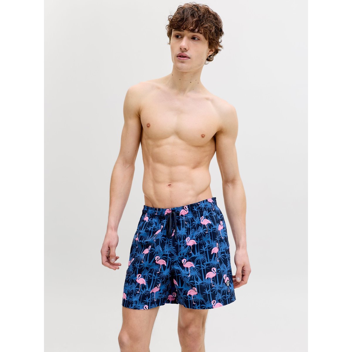 Short De Bain navy blazer, JACK & JONES