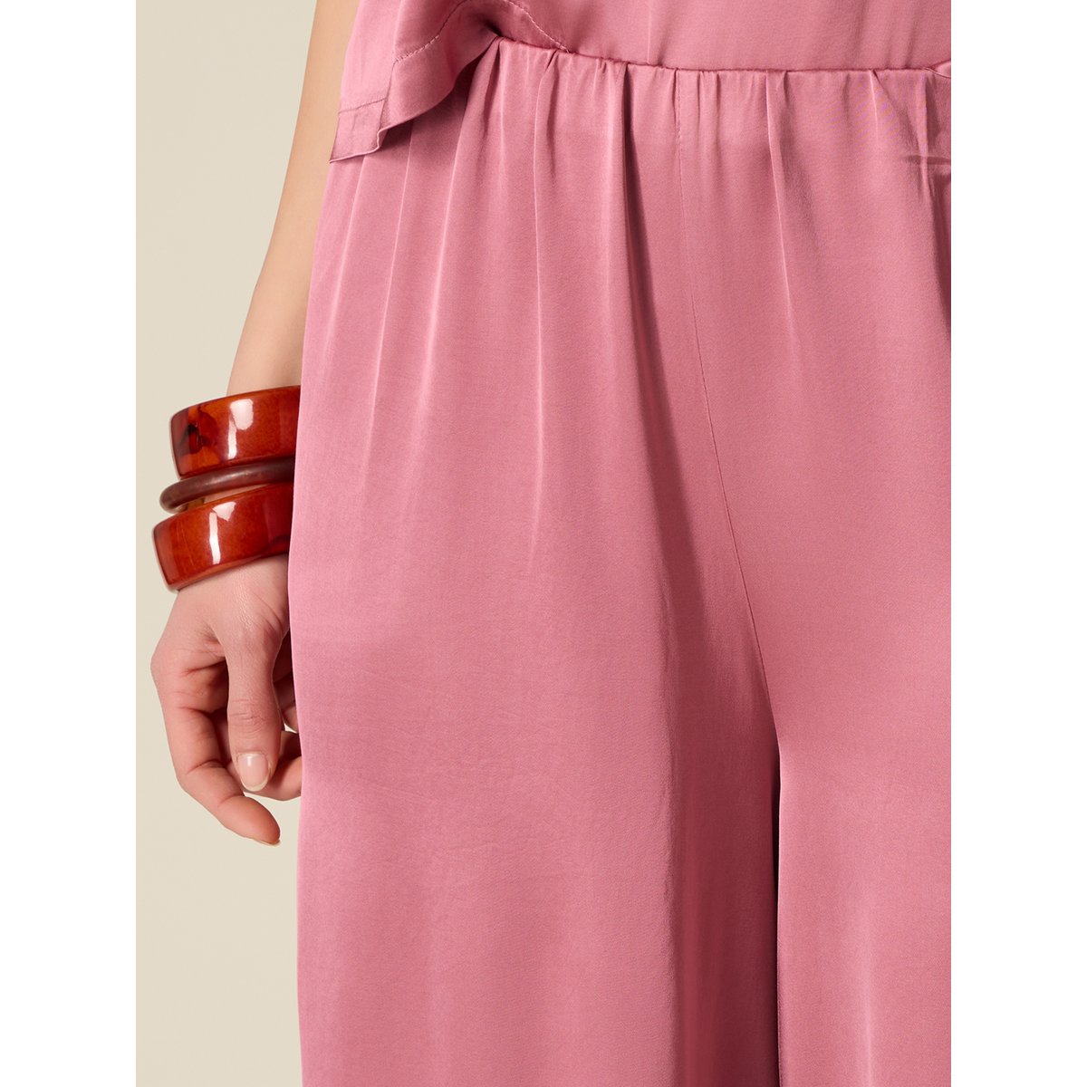 Pantalon palazzo rose, OLTRE