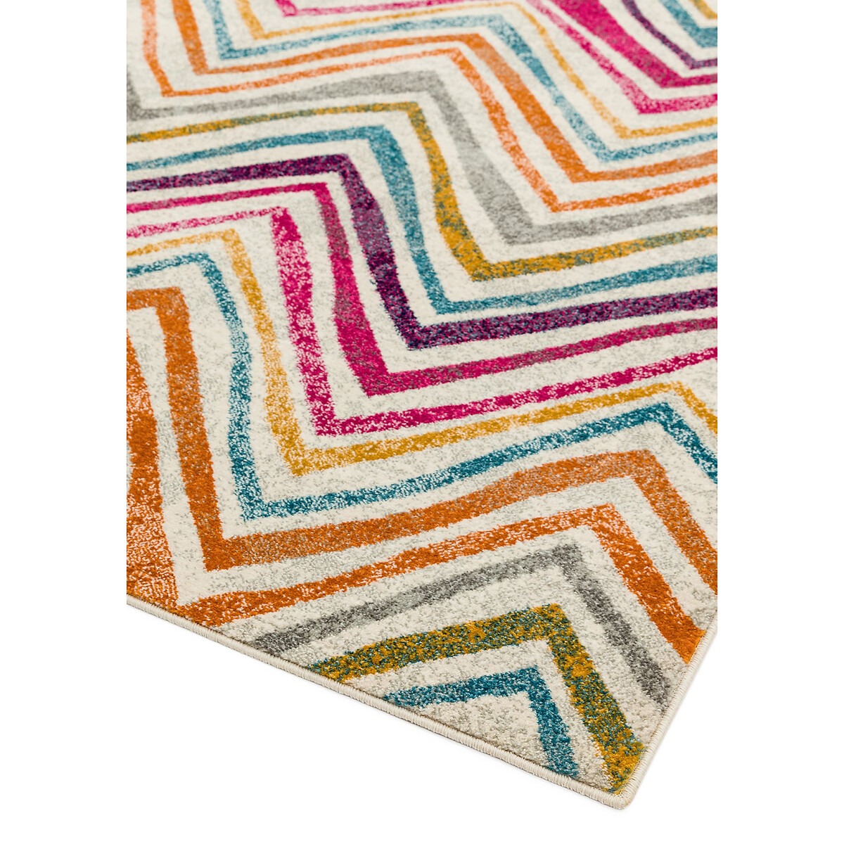 Zig Zag Rhythm Rug multi-coloured, SO'HOME