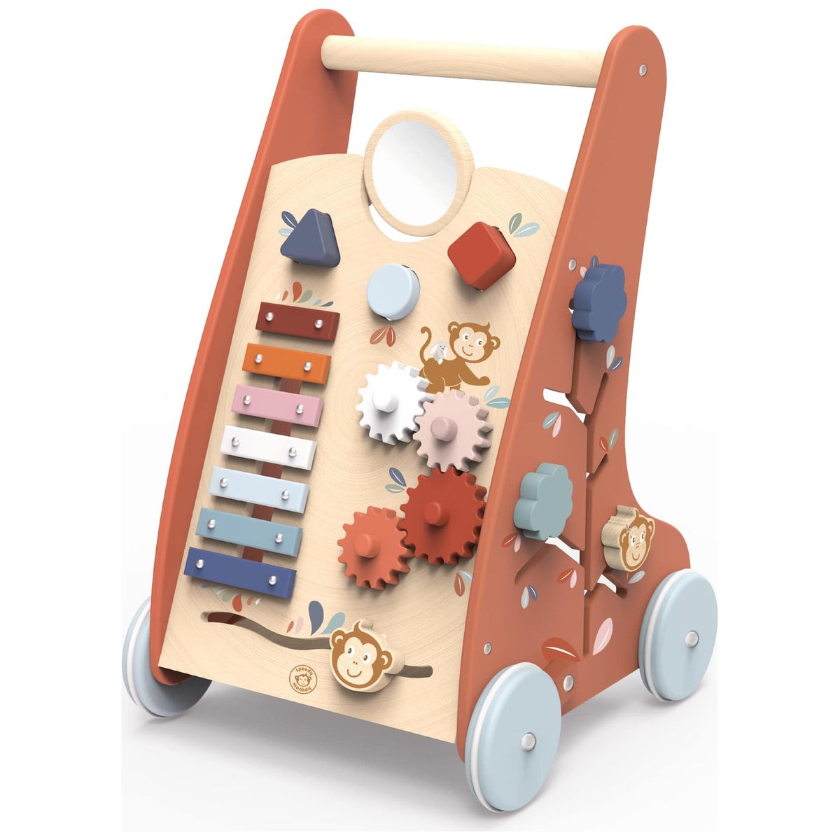 Chariot de marche multicolore, SPEEDY MONKEY