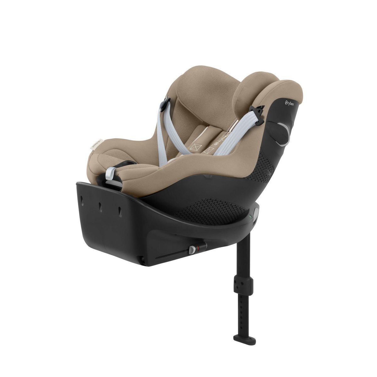 Siège auto Sirona Gi i-Size Tissu Plus avec base intégrée almond beige | beige, CYBEX