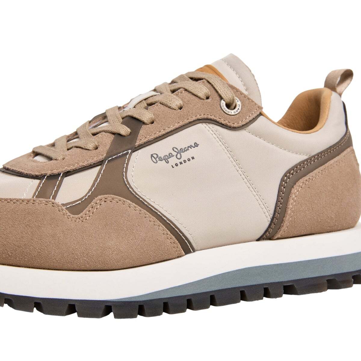 Ari - Baskets De Running Rétro beiges grains, PEPE JEANS