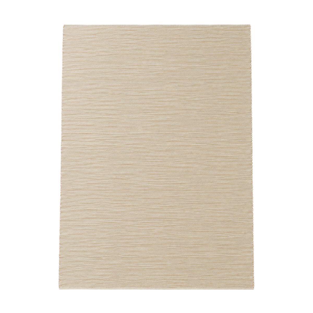 Tapis en tissus naturels blanc 50x70 cm blanc, HANNUN