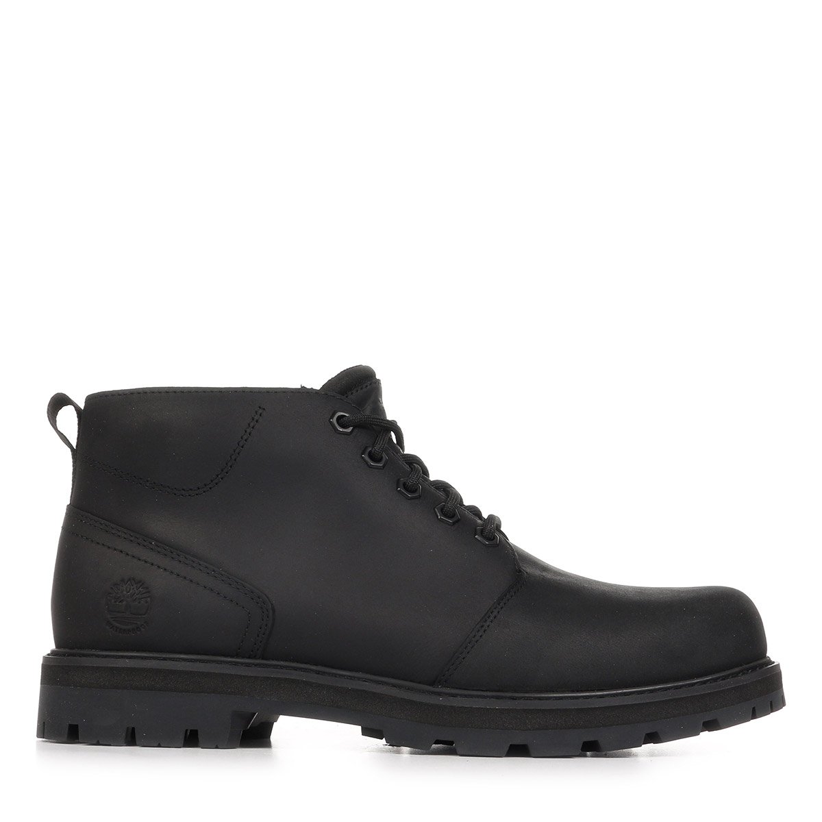 Bottines Britton Road Mid Waterproof black full grain, TIMBERLAND