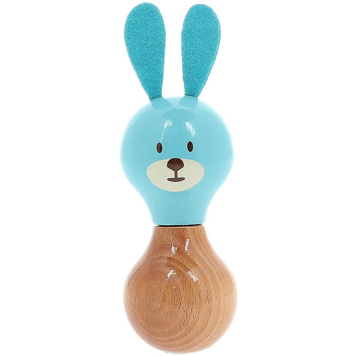 Hochet Maracas Raoul le lapin bleu, VILAC
