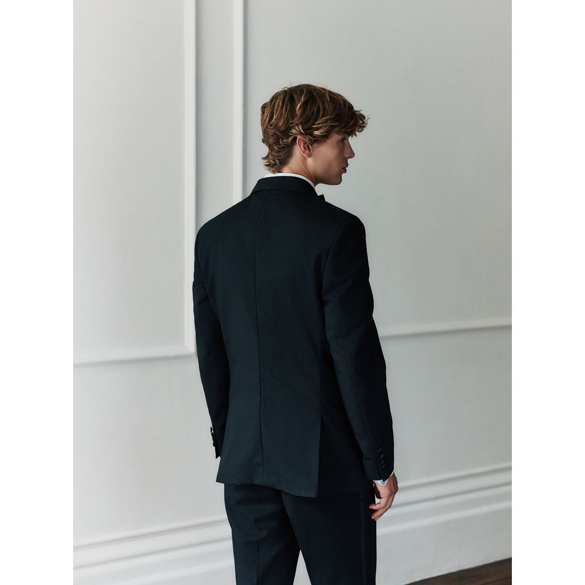 Veste de costume nova fides en laine Signature noir, NEXT