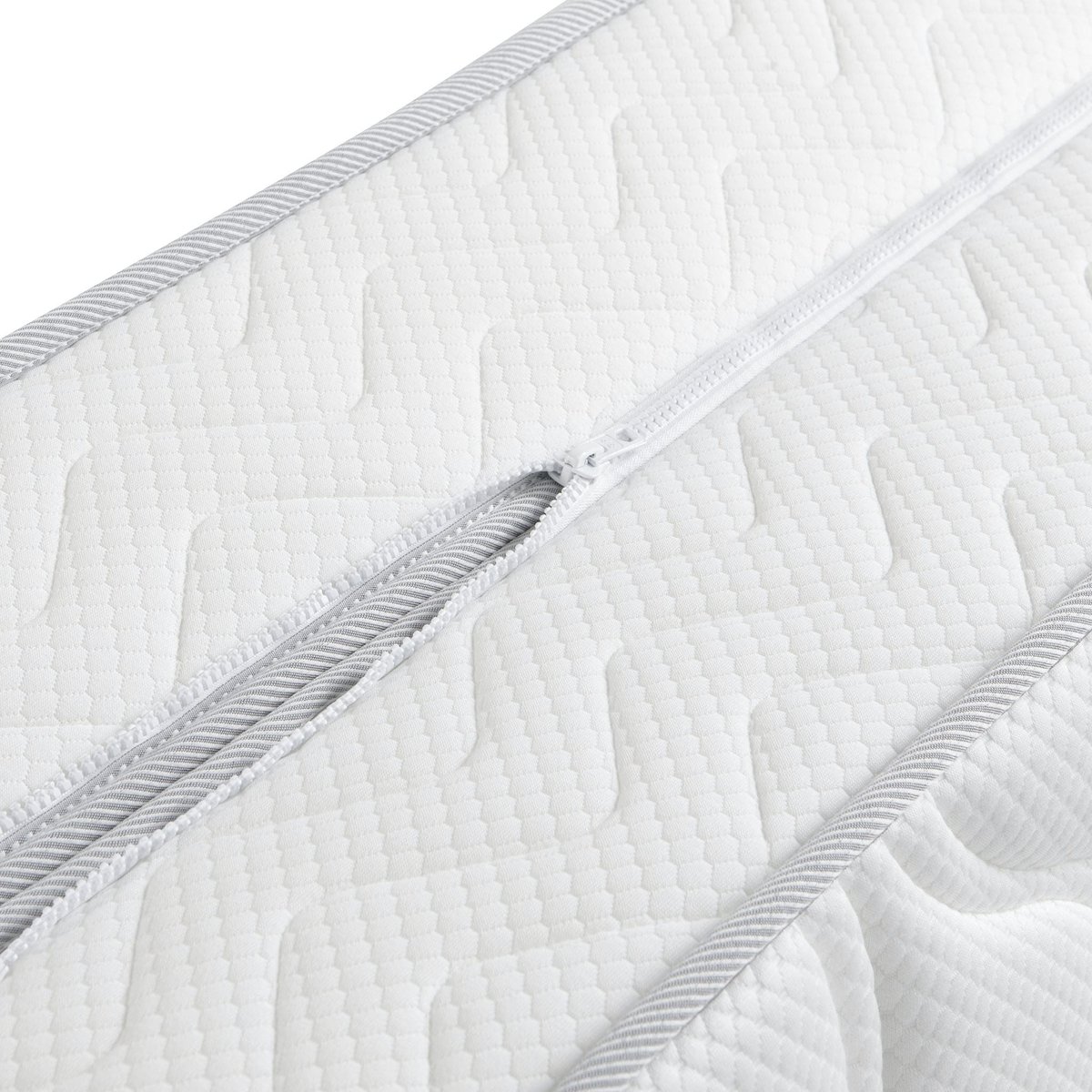 Matelas 100% latex Crépuscule 600 blanc, SOMEO