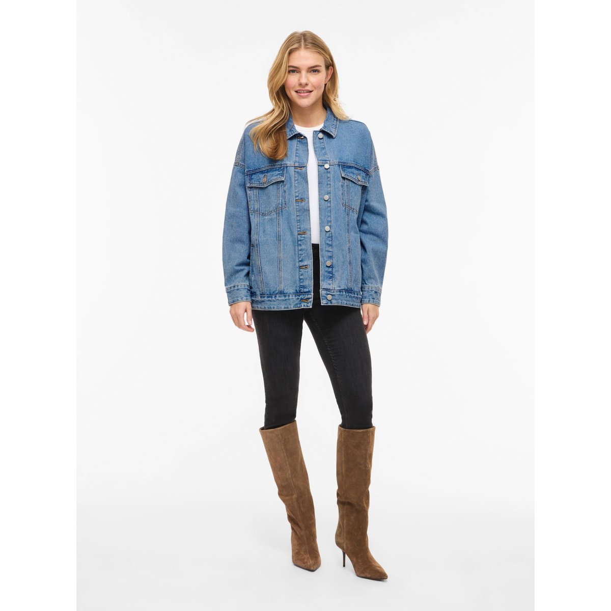 Veste En Jean light blue denim, VILA