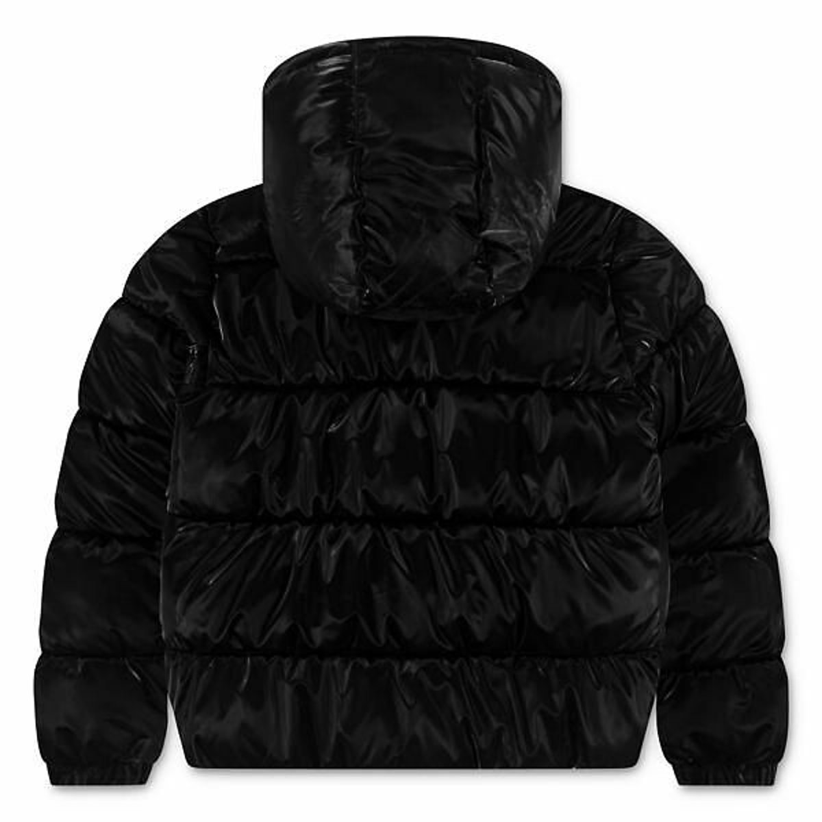 Daunenjacke mit Kapuze, glänzend schwarz, LEVI'S KIDS