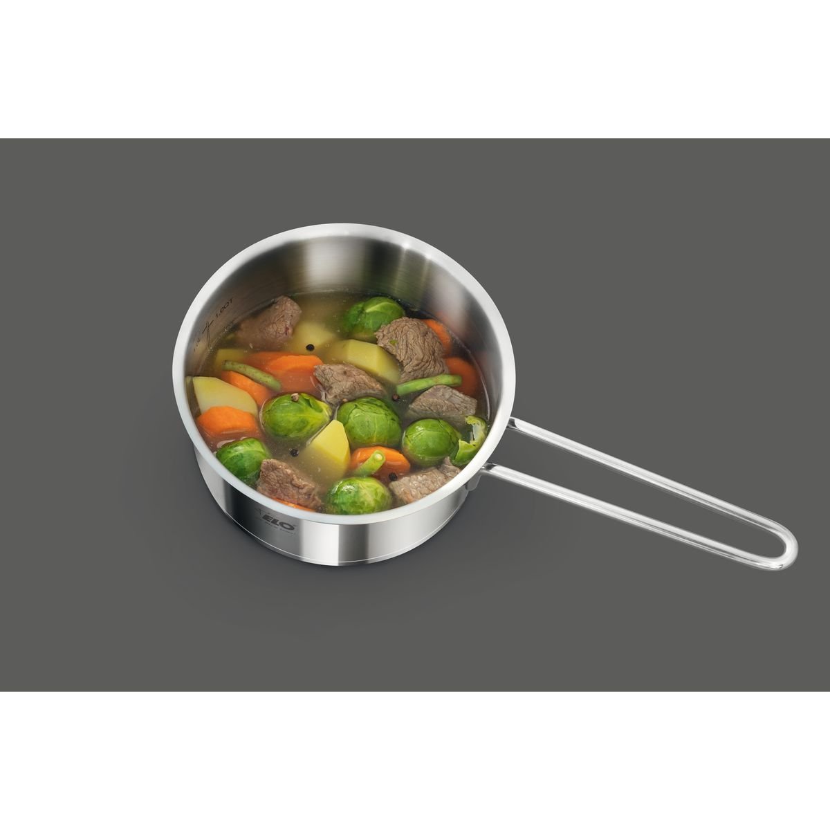 Casserole capacité 1,3 litres CITRIN gris, ELO