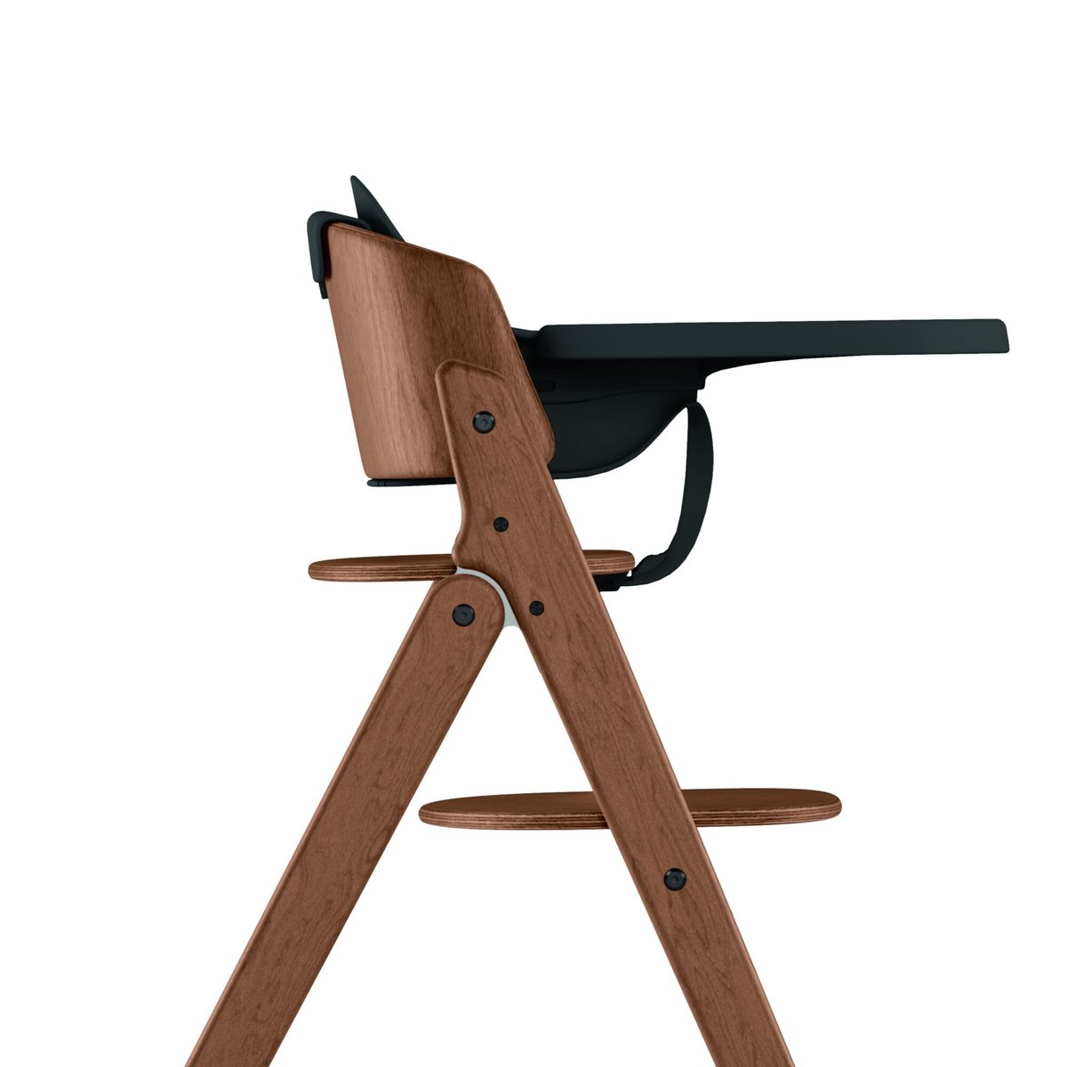 Chaise haute pliante Click & Fold 4-en-1 all natural dark, CYBEX