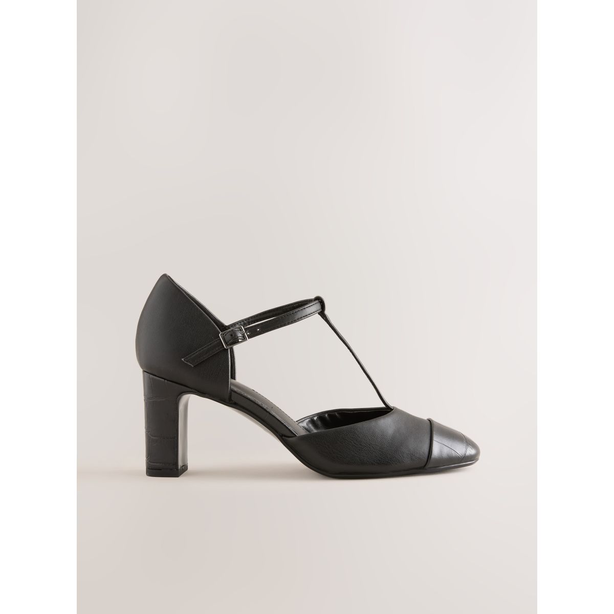 Salomé à talons en 2 parties forever comfort® noir, NEXT