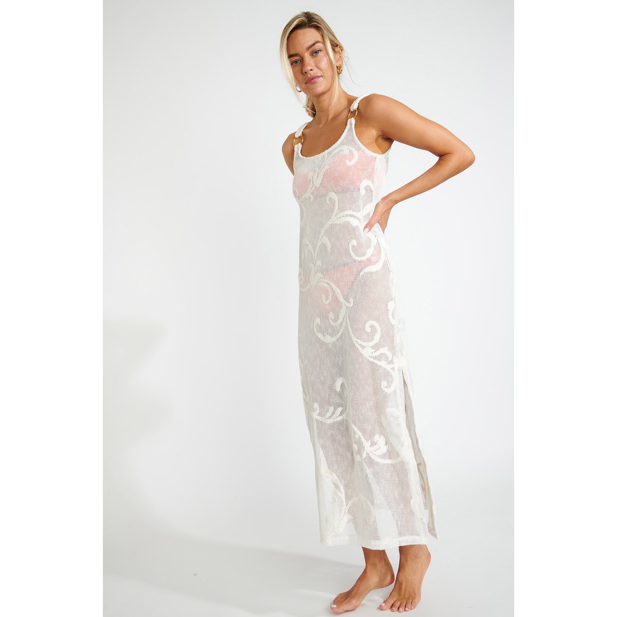 Robe beachwear Amiva - BOATDAY ecru, BANANA MOON