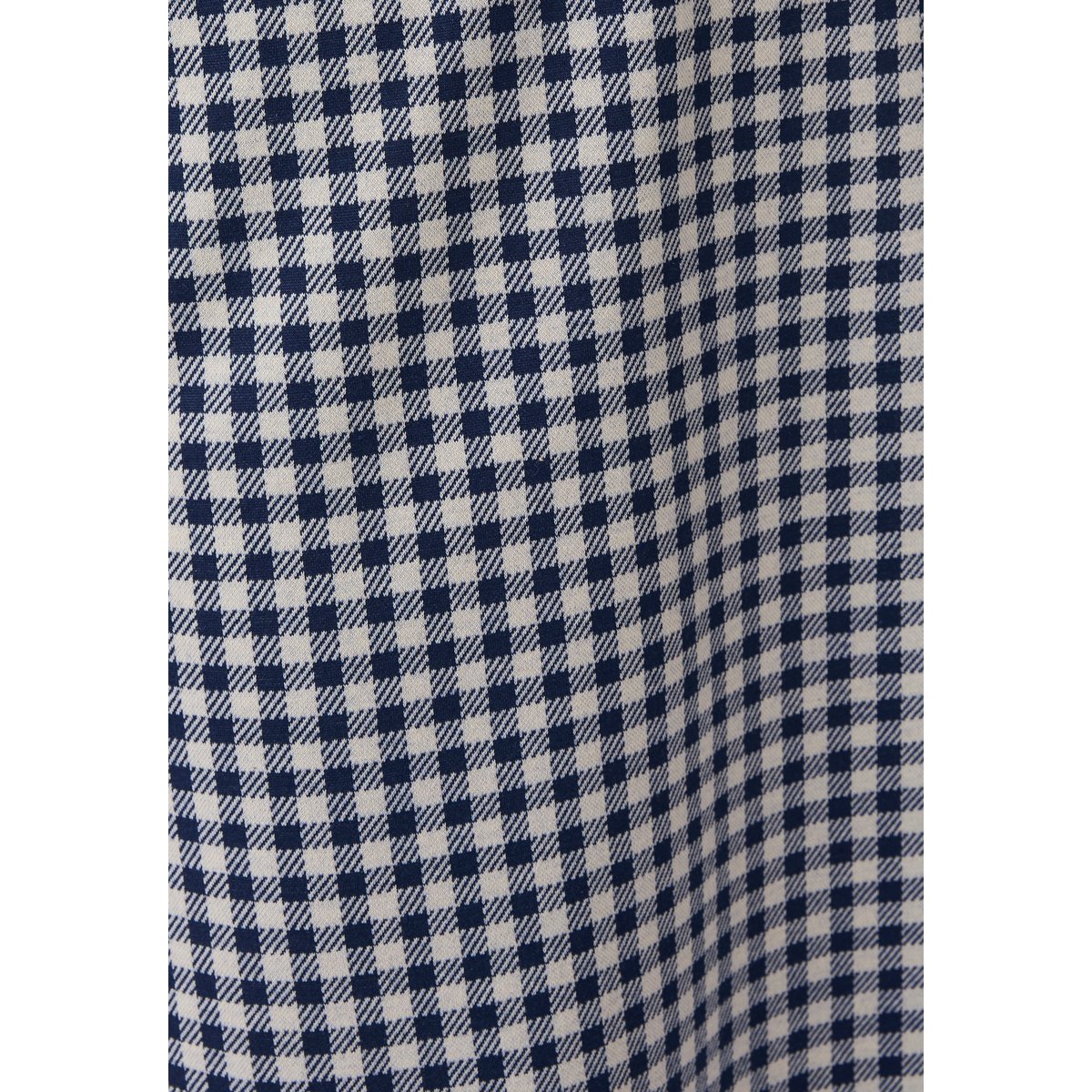 Jupe maille milano jacquard bleu marine carreaux, DAMART