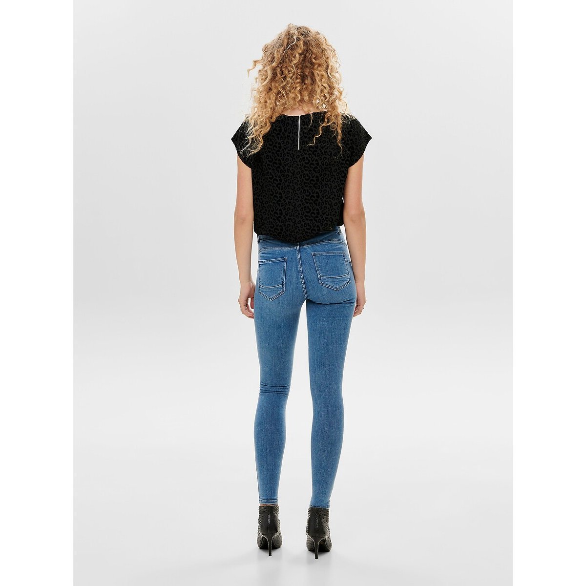 Slim jeans lichtblauw, ONLY