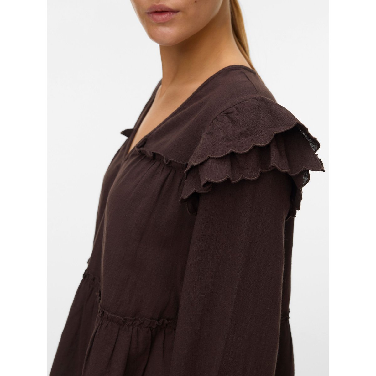 Top marron - chocolate torte 1, VERO MODA