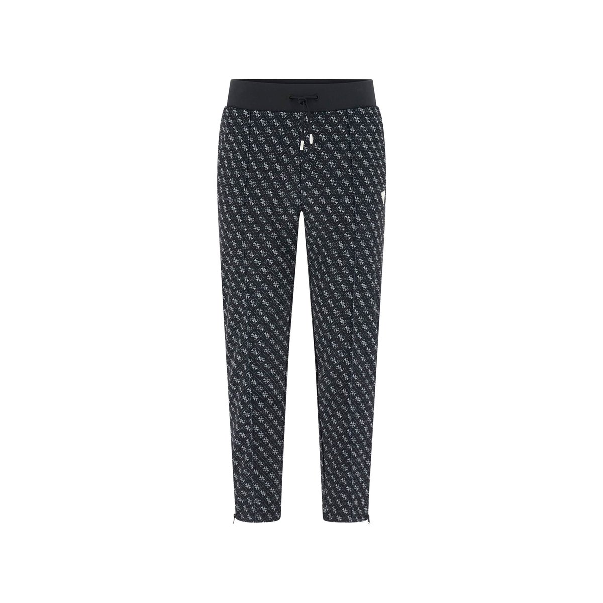 Pantalon À Jambe Droite noir multi, GUESS