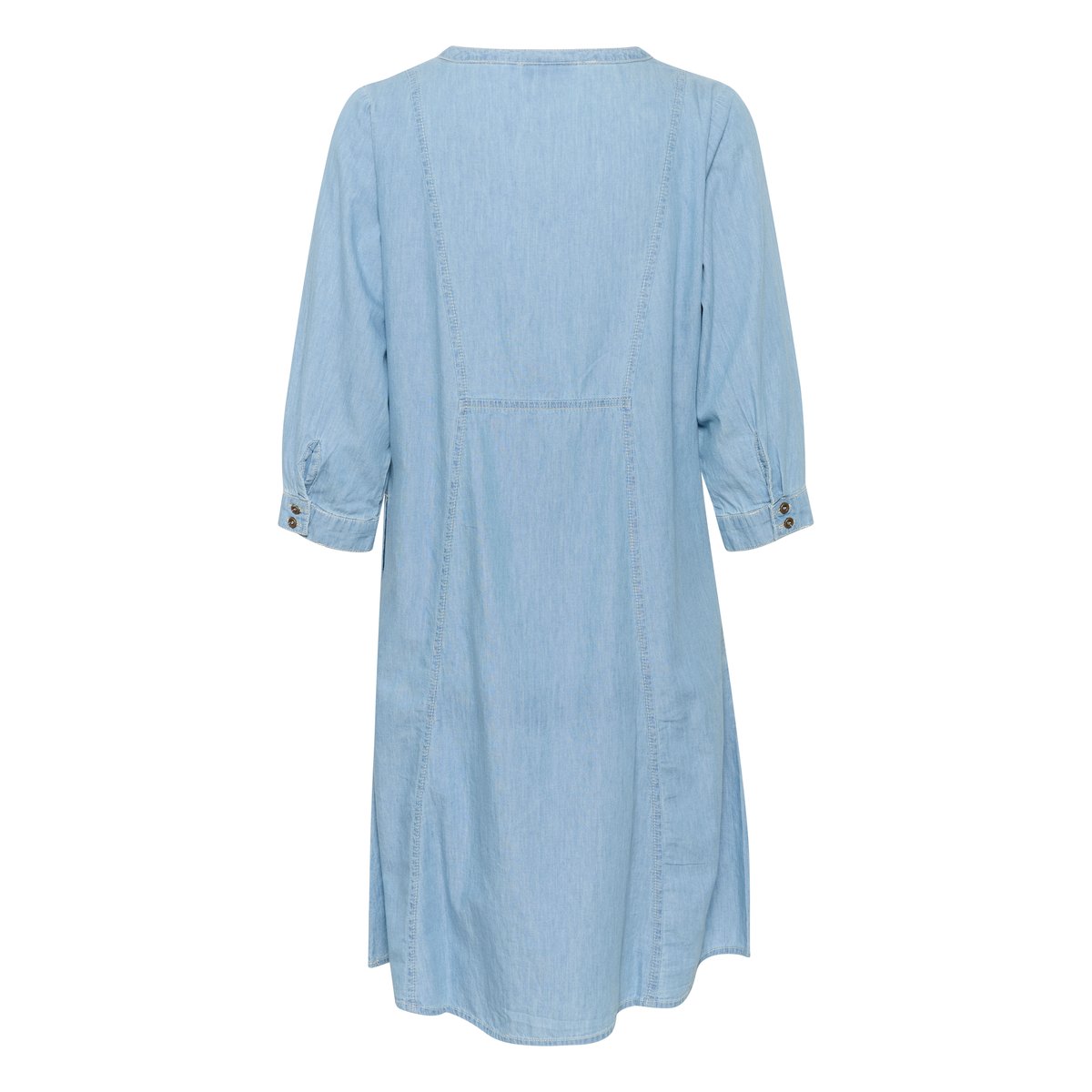 Dress bleu denim texsas blue denim, CREAM