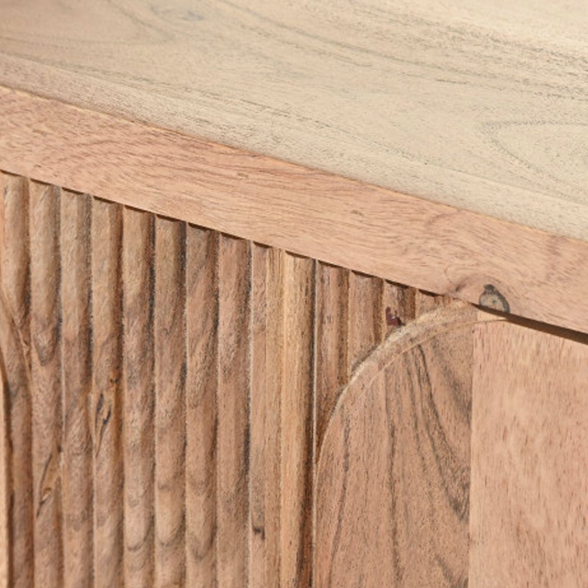 Table de chevet en bois d'acacia 50x35x55cm bois, WADIGA