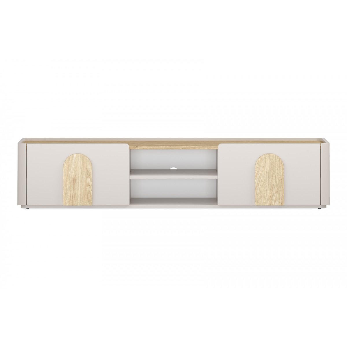 Meuble TV 170 cm , ENYRA beige, BOBOCHIC