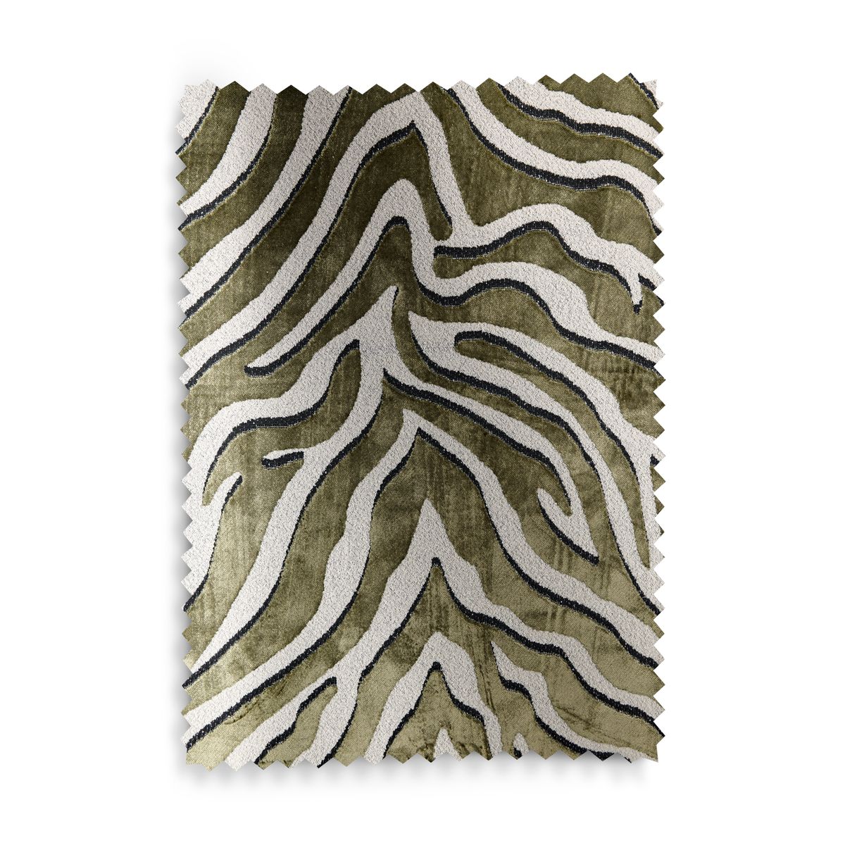 Rideaux doublés à œillets collection luxe vert, NEXT