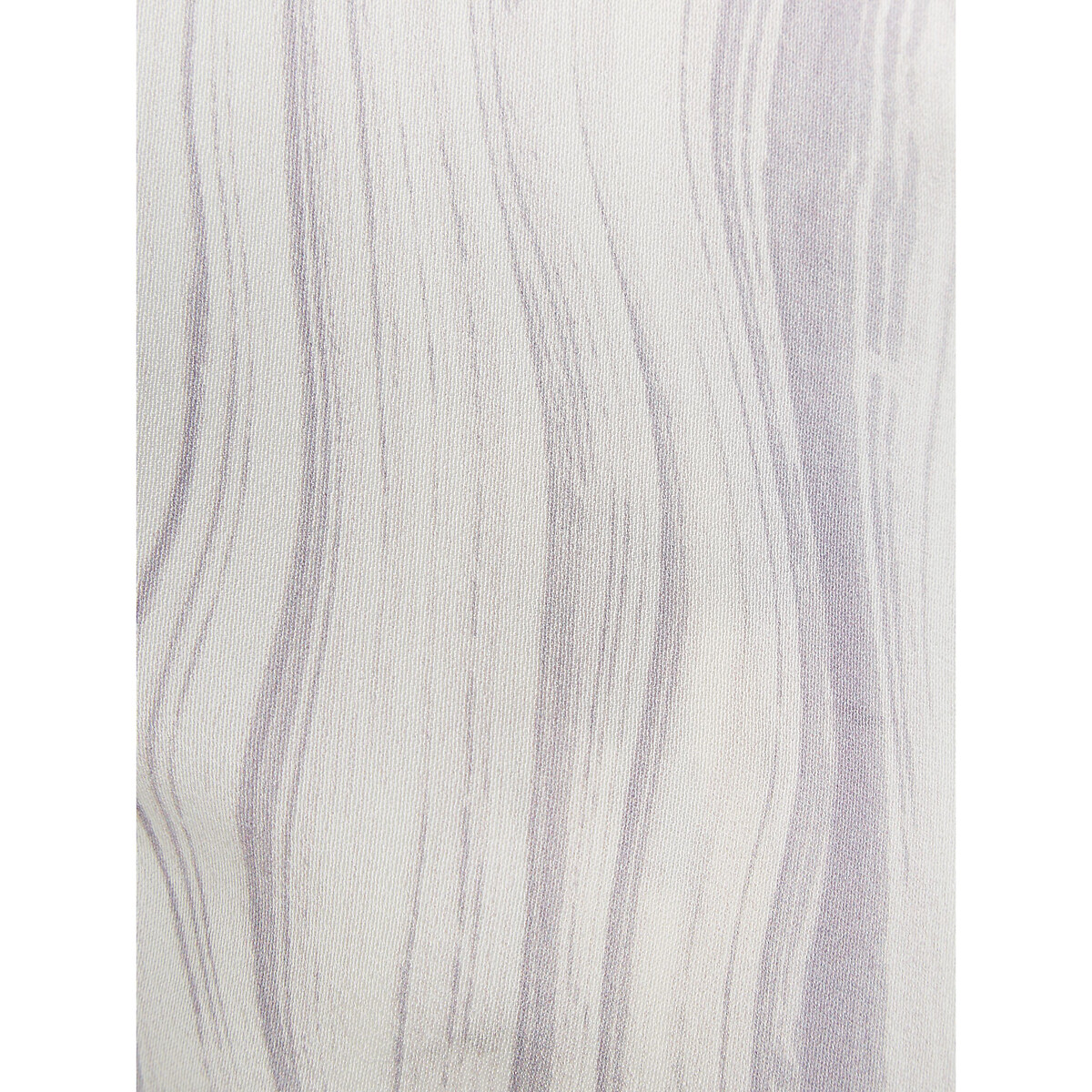 Wrapover Mini Dress with Short Sleeves mauve print, CALVIN KLEIN
