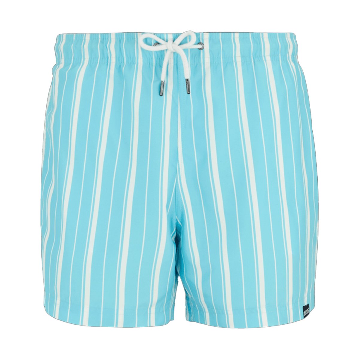 Short de bain motif/style à rayures LORAS bleu de gris / blanc, REGATTA