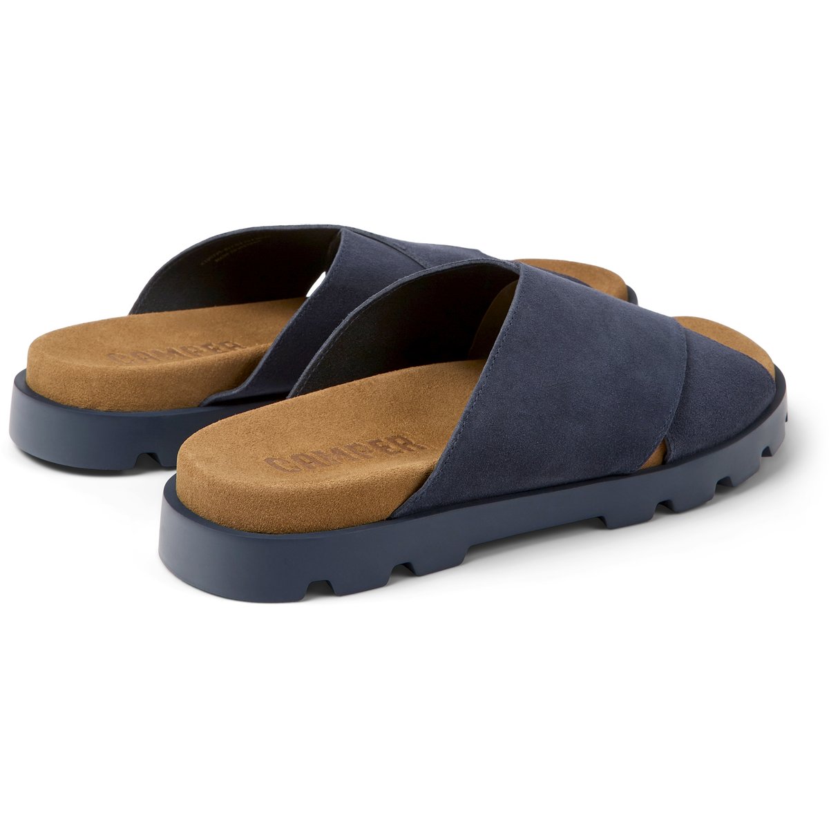 Sandales Brutus cuir marine, CAMPER