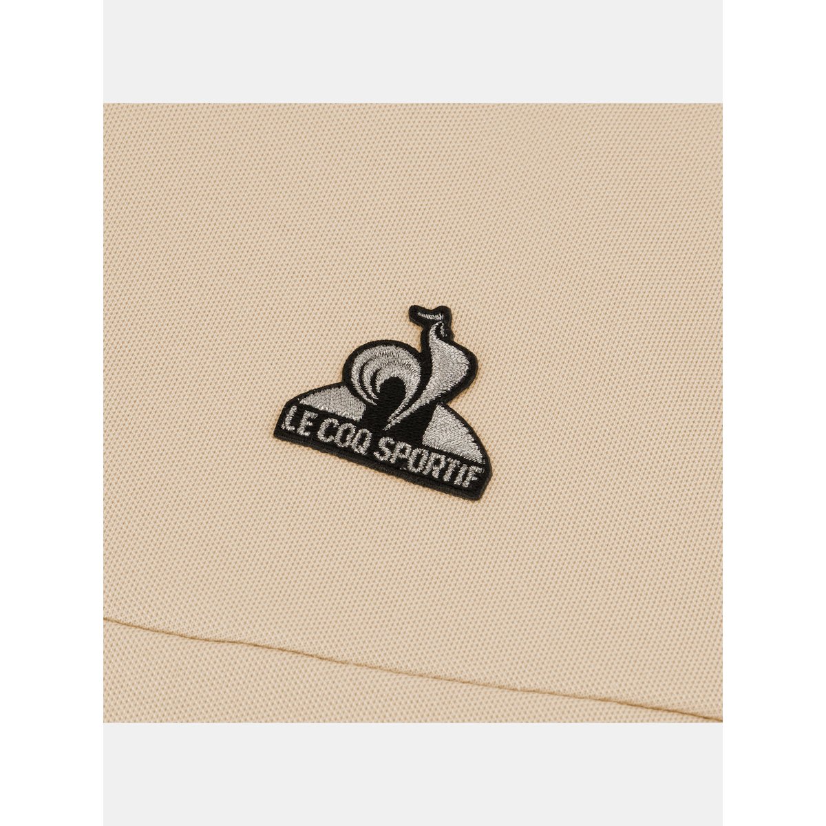 Sweat à capuche Coq d'Argent beige, LE COQ SPORTIF