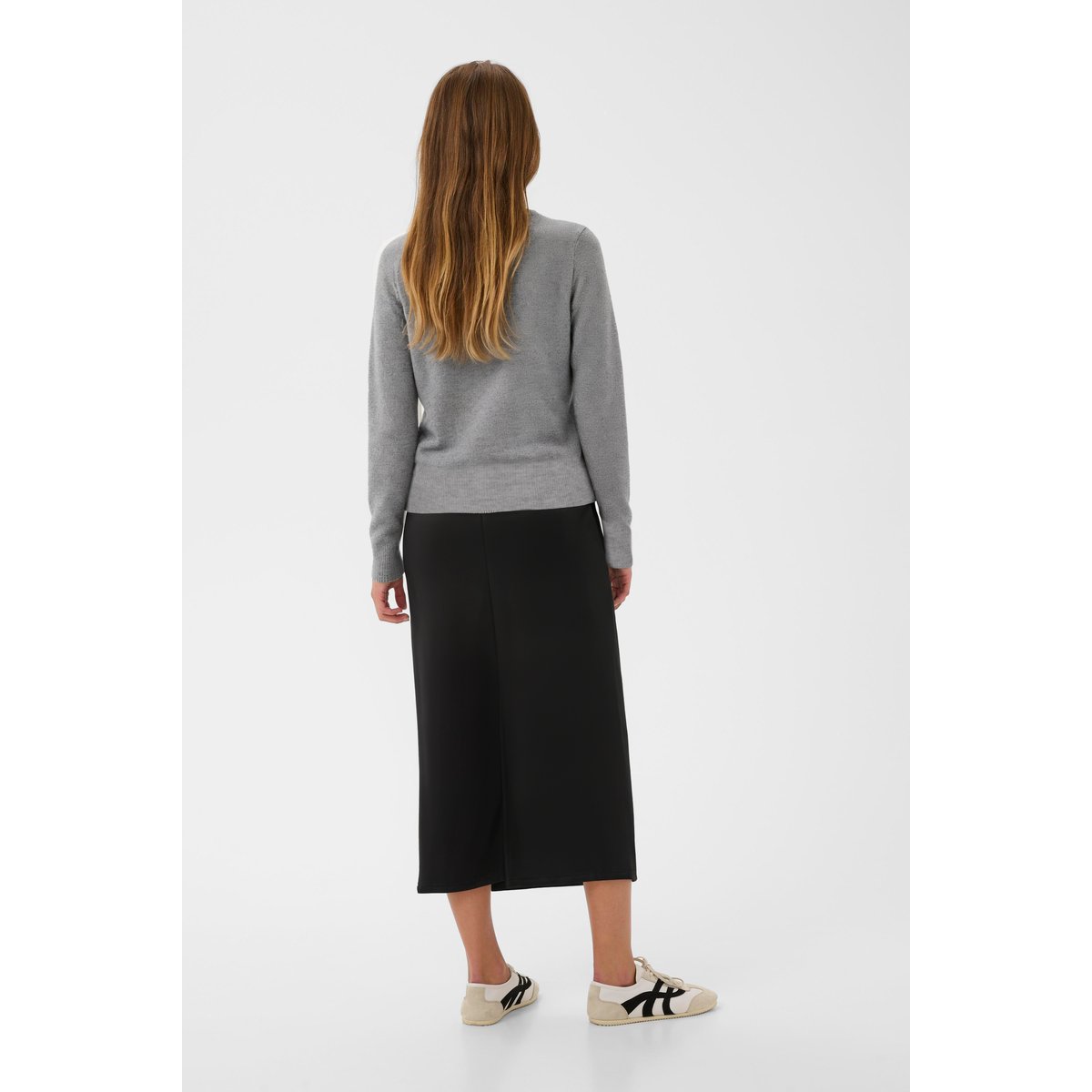 Jupe casual noir, KAFFE