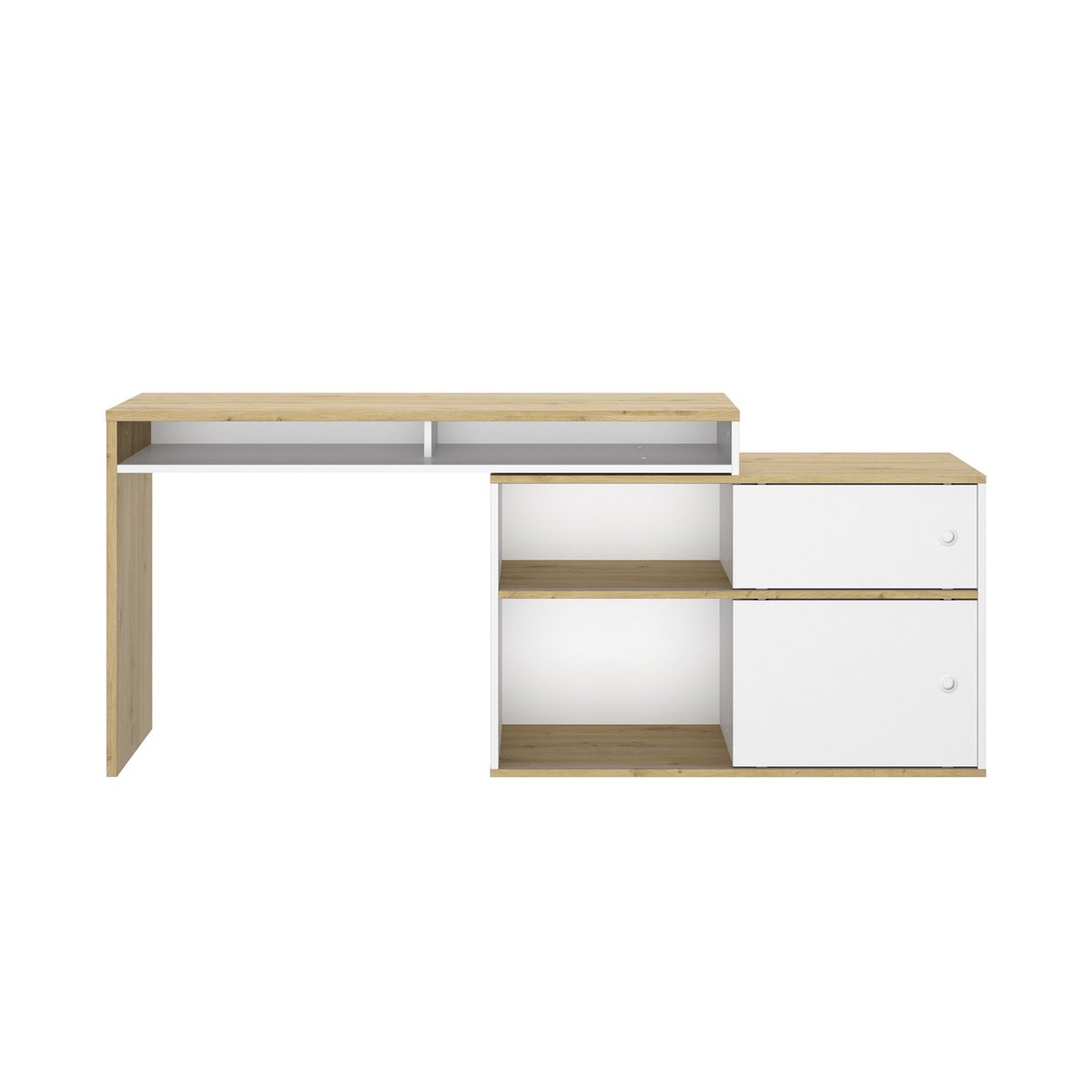Bureau modulable & polyvalent MODULA beige, DIAGONE