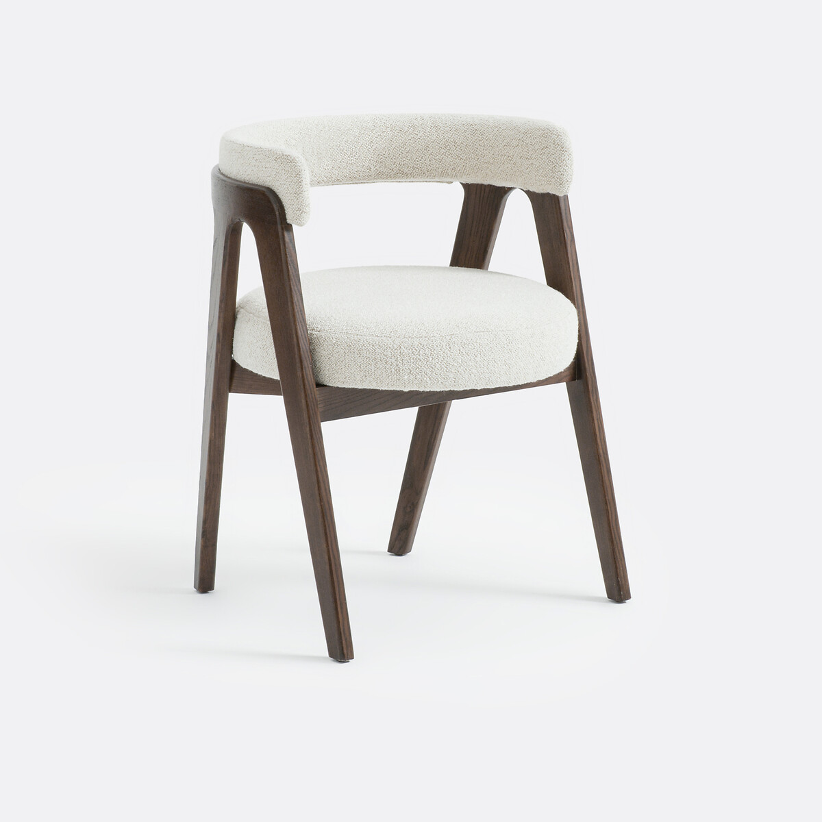 Fauteuil de table vintage, Valentina ecru, LA REDOUTE INTERIEURS