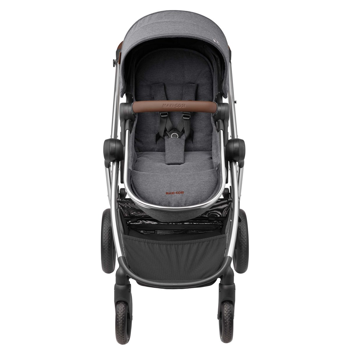 Poussette 2 en 1 Zelia 3 Luxe avec nacelle intégrée gris, MAXI COSI