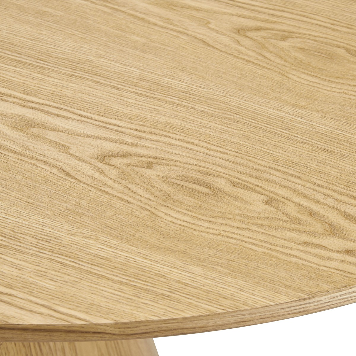Table à manger extensible ovale 6/8 personnes - ORA chêne clair, HOMIFAB
