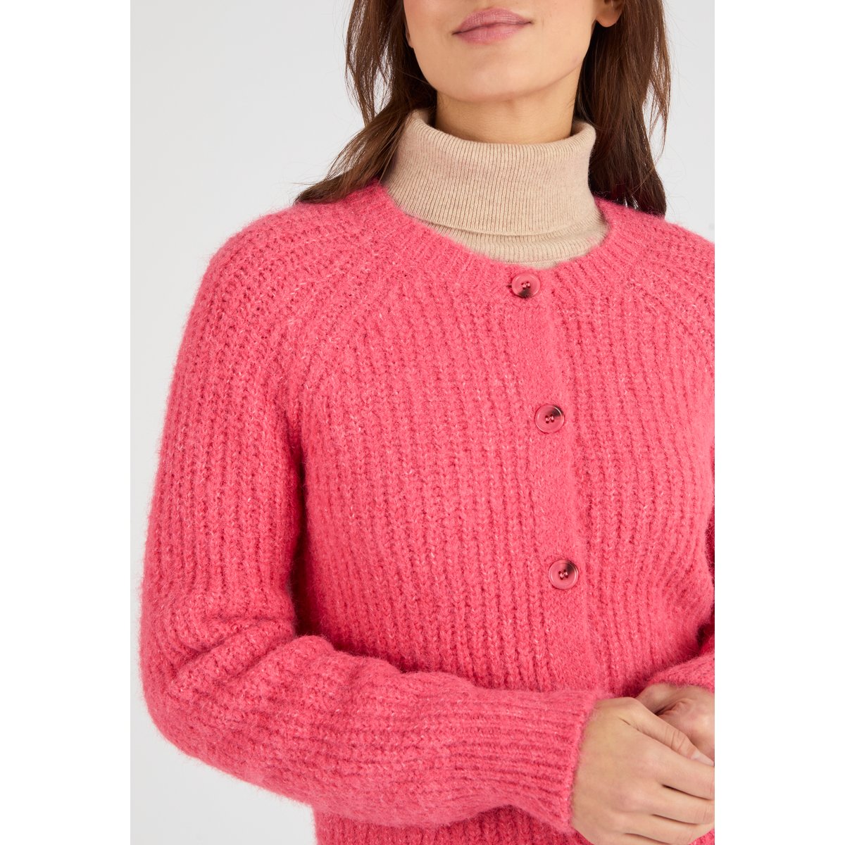 Gilet fils poilus Thermolactyl rouge, DAMART