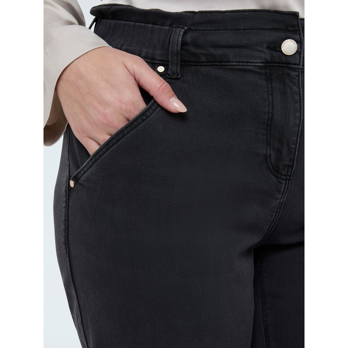 Jean Balloon lavage black noir, FIORELLA RUBINO