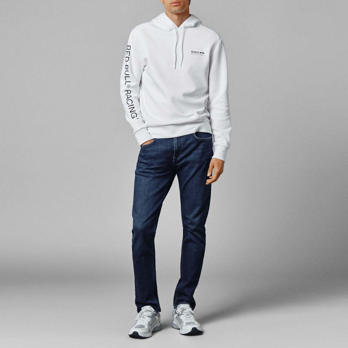 Sweat-Shirt À Capuche blanc, PEPE JEANS